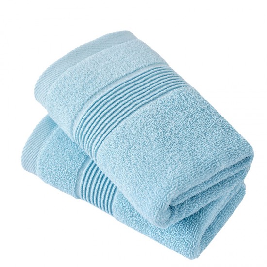 Two-pack of 100% cotton adult household towels, soft and absorbent face washcloths [Same as in the Points Mall]